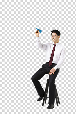 전신 편집 편집이미지 남자 40대 의자 비즈니스 한명 웃음 들기 앉기 동양인 정장 성인 앞모습 한국인 비즈니스맨 종이비행기 PNG 남자만 편집소스 1 옷 뷰포인트 중년 가구 모션 표정 사람 인종 직장인 종이접기 파일형식