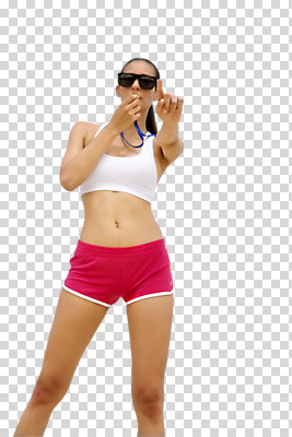 서양인 백인 편집 편집이미지 여자 한명 상반신 20대 성인 앞모습 여름 여름휴가 바캉스 선글라스 가리킴 탱크톱 불기 구조원 호루라기 PNG 구조대 여자만 편집소스 외국인 직업 1 계절 안경 뷰포인트 상의 모션 휴가 사람 손짓 청년 구출 파일형식 여름_계절