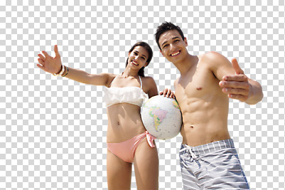 서양인 백인 편집 편집이미지 커플 여자 남자 웃음 상반신 20대 성인 두명 앞모습 여름 여름휴가 바캉스 비키니 지구본 PNG 편집소스 외국인 계절 수영복 뷰포인트 관계 휴가 표정 사람 청년 파일형식 여름_계절