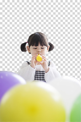편집 편집이미지 여자 어린이 한명 동양인 소녀 상반신 앞모습 아웃포커스 한국인 풍선 풍선놀이 PNG 풍선불기 여자만 어린이만 편집소스 1 뷰포인트 놀이 촬영기법 사람 인종 불기 파일형식