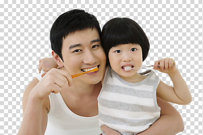 편집 편집이미지 남자 아들 가족 동양인 소년 상반신 성인 두명 앞모습 30대 민소매 한국인 양치 아빠 칫솔 PNG 부자지간 남자만 편집소스 어린이 뷰포인트 상의 관계 사람 인종 장년 위생용품 청결 파일형식