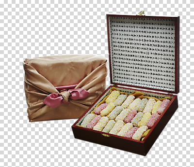 편집 편집이미지 한국전통 명절 음식 선물 사람없음 선물상자 보자기 한과 PNG 편집소스 전통 기념일 디저트 한국 상자 전통음식 파일형식 천_직물