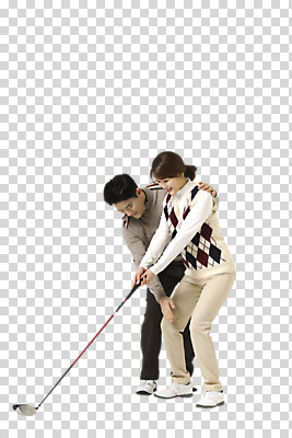 전신 편집 편집이미지 부부 여자 남자 40대 골프 레저 서기 동양인 성인 취미 두명 옆모습 운동 골프채 한국인 가르침 스윙 골프웨어 PNG 편집소스 커플 옷 교육 뷰포인트 중년 포즈 모션 골프용품 건강 사람 인종 구기 파일형식