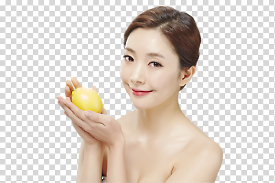 편집 편집이미지 여자 한명 웃음 들기 동양인 상반신 20대 성인 앞모습 한국인 레몬 PNG 의료성형뷰티 여자만 편집소스 1 뷰포인트 과일 모션 표정 사람 인종 청년 파일형식