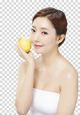 편집 편집이미지 여자 한명 들기 동양인 상반신 20대 성인 앞모습 한국인 튜브탑 레몬 PNG 의료성형뷰티 여자만 편집소스 1 뷰포인트 상의 과일 모션 사람 인종 청년 파일형식