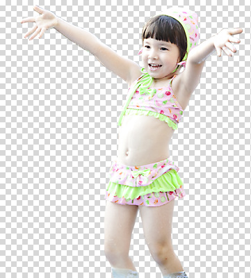 서양인 백인 편집 편집이미지 여자 어린이 물놀이 팔벌리기 한명 서기 웃음 소녀 여름휴가 바캉스 비키니 PNG 여자만 어린이만 편집소스 외국인 1 수영복 모션 놀이 휴가 표정 사람 파일형식 여름_계절