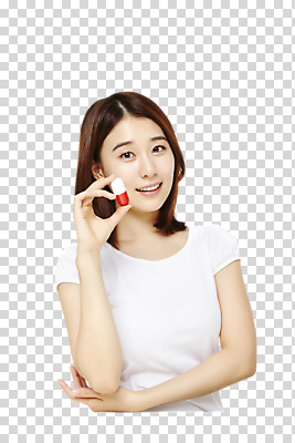 편집 편집이미지 여자 다이어트 한명 웃음 들기 동양인 상반신 20대 성인 앞모습 뷰티 알약 한국인 PNG 여자만 편집소스 1 뷰포인트 모션 표정 건강 사람 인종 청년 약 파일형식
