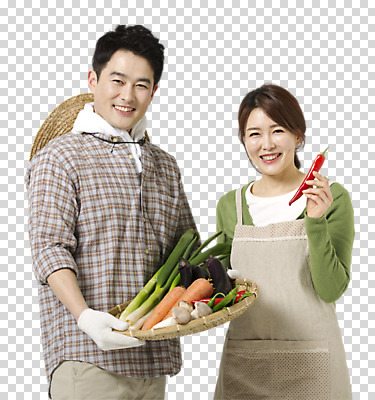 편집 편집이미지 모자 웰빙 부부 여자 남자 음식 40대 채소 고추 가지 웃음 들기 동양인 상반신 성인 두명 앞모습 수건 바구니 농사 앞치마 버섯 당근 한국인 농부 유기농 파 PNG 편집소스 직업 커플 잡화 뷰포인트 중년 농업 모션 뿌리채소 표정 사람 인종 위생용품 파일형식