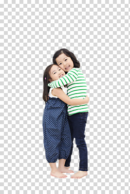 전신 편집 편집이미지 여자 어린이 포옹 서기 웃음 동양인 소녀 두명 한국인 PNG 여자만 어린이만 편집소스 안기 모션 표정 사람 인종 파일형식