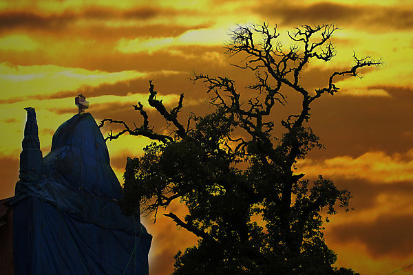 포토 JPG 해외이미지 나무 구름 종교 십자가 건축양식 아침 날씨 사람없음 건물 교회 황혼 새벽 보호 저녁 폭풍 폭풍우 해외202004 해외포토 주간 자연요소 식물 건축물 건축 컨셉 종교건축 일몰 비_날씨 야간 자연재해 파일형식 이미지허브