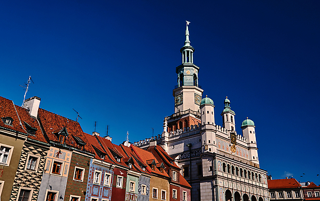 포토 JPG 해외이미지 유럽 시계 건축양식 창문 하늘 지붕 주택 사람없음 탑 기둥 도시 연립주택 시청 폴란드 해외202004 해외포토 건축물 건축 나라 건물 파일형식 이미지허브