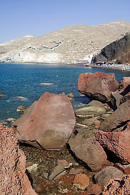 포토 JPG 해외이미지 바다 섬 여행 자연 하늘 휴가 휴식 풍경 사람없음 야외 물 여름 파란색 관광지 태양 흰색 뜨거움 투명 지중해 그리스 화산 암초 타운 산토리니 이국적 해외202004 해외포토 자연요소 계절 유럽 컬러 컨셉 산 도시 생태계 파일형식 이미지허브