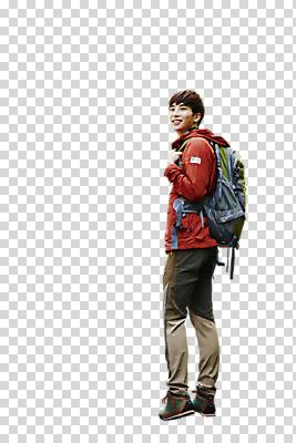전신 편집 편집이미지 응시 남자 배낭 레저 아웃도어 한명 서기 웃음 동양인 20대 성인 옆모습 등산 한국인 등산복 PNG 남자만 편집소스 1 시선 옷 뷰포인트 가방 모션 표정 사람 인종 청년 트래킹 파일형식