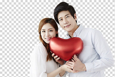 편집 편집이미지 커플 여자 남자 커플라이프 웃음 들기 동양인 상반신 20대 성인 두명 앞모습 한국인 하트 PNG 편집소스 모양 라이프스타일 뷰포인트 관계 모션 표정 사람 인종 청년 파일형식
