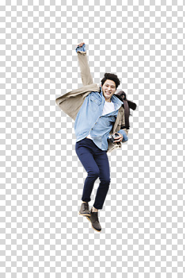 전신 편집 편집이미지 남자 배낭 한명 서기 웃음 동양인 20대 성인 앞모습 캐주얼 점프 한국인 PNG 남자만 편집소스 1 옷 뷰포인트 가방 모션 표정 사람 인종 청년 파일형식