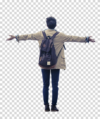 전신 편집 편집이미지 남자 가방 팔벌리기 한명 서기 동양인 20대 성인 한국인 자유 PNG 남자만 편집소스 1 잡화 컨셉 모션 사람 인종 청년 파일형식