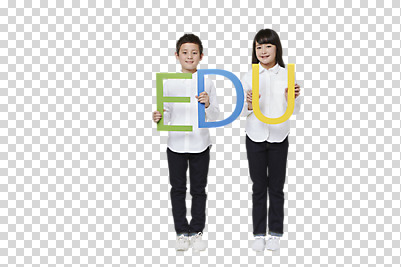 전신 편집 편집이미지 알파벳 영어 여자 어린이교육 남자 어린이 영어교육 서기 웃음 들기 동양인 소녀 소년 두명 앞모습 일본인 PNG 어린이만 편집소스 외국인 문자 교육 뷰포인트 모션 표정 사람 인종 파일형식