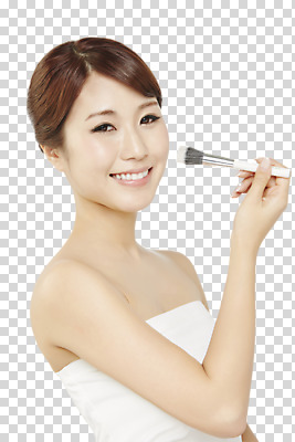 편집 편집이미지 여자 한명 웃음 들기 동양인 상반신 20대 성인 옆모습 화장 뷰티 붓 튜브탑 일본인 볼터치 PNG 여자만 편집소스 외국인 1 뷰포인트 상의 모션 표정 사람 인종 청년 파일형식