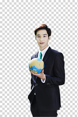 편집 편집이미지 남자 비즈니스 한명 들기 동양인 정장 상반신 20대 성인 앞모습 글로벌 지구본 글로벌비즈니스 한국인 비즈니스맨 PNG 남자만 편집소스 1 옷 뷰포인트 모션 사람 인종 청년 직장인 파일형식