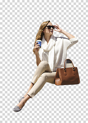 전신 서양인 백인 편집 편집이미지 응시 여자 패션 한명 들기 앉기 20대 성인 앞모습 선글라스 핸드백 PNG 여자만 편집소스 외국인 1 시선 안경 뷰포인트 가방 모션 사람 청년 파일형식
