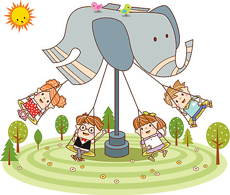 나무 여자 남자 어린이 일러스트 조류 코끼리 여러명 태양 유치원 활발 유치원생 순수 그네 호기심 천진난만 국내일러스트 AI파일 자연요소 식물 동물 교육 감정 다수 컨셉 포유류 사람 파일형식 벡터