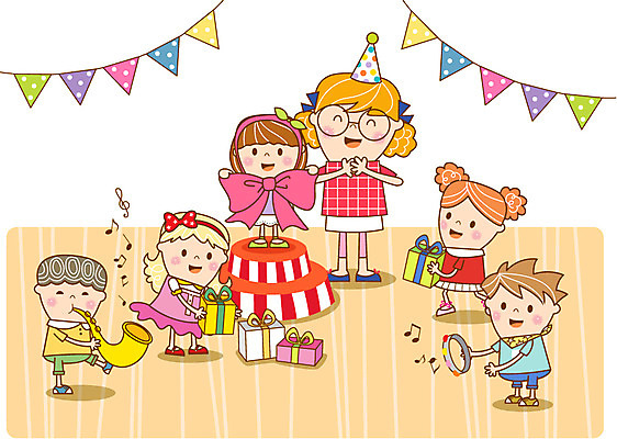 여자 남자 리본 어린이 일러스트 선물 여러명 성인 선물상자 유치원 활발 유치원생 고깔모자 생일파티 순수 호기심 트럼펫 탬버린 유치원선생님 천진난만 아이돌봄 국내일러스트 AI파일 모자_잡화 교육 감정 다수 컨셉 타악기 사람 상자 교사 생일 금관악기 파일형식 벡터 돌봄서비스