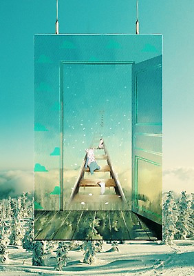 주간 PSD 나무 구름 편집이미지 인형 백그라운드 겨울 양말 사람없음 야외 문 기찻길 눈 액자레일 철도의날 이미지편집 자연요소 식물 계절 액자 날씨 파일형식 법정기념일