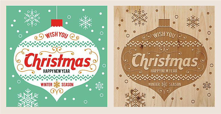 템플릿 크리스마스장식 크리스마스 겨울 카드템플릿 크리스마스카드 사람없음 목재 장식 눈송이 이미지템플릿 AI파일 나무 계절 기념일 재료 카드_감사 눈_날씨 파일형식 벡터
