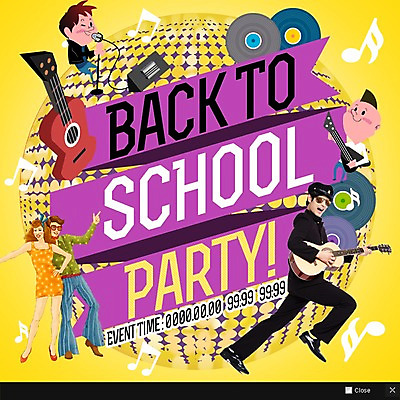 PSD 템플릿 여자 남자 교복 음악 웹템플릿 음표 팝업 웹팝업 이벤트 여러명 성인 파티 한국인 기타 추억 복고 미러볼 이미지템플릿 기호 옷 다수 컨셉 현악기 문화예술 사람 동양인 장식 파일형식