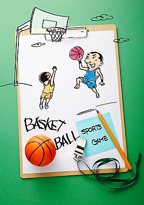 구름 편집이미지 학생 교육 남자 농구 농구공 합성일러스트 경기 성인 두명 펜 호루라기 농구선수 농구대 농구복 서류판 이미지편집 AI파일 자연요소 스포츠 공 운동선수 사람 운동복 필기구 구기 사무용품 골대 파일형식 벡터