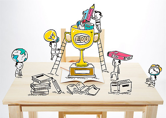 편집이미지 교육 남자 의자 합성일러스트 여러명 책 연필 자명종 트로피 책상 자석 고가다리 전구모양 지구모양 이미지편집 AI파일 모양 지구 시계 가구 다수 전구 학용품 사람 필기구 알람 상_우승 파일형식 벡터