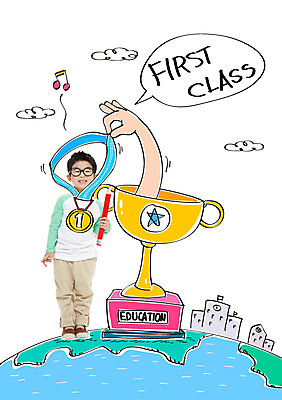 구름 편집이미지 교육 남자 어린이 말풍선 학교 합성일러스트 한명 한국인 트로피 금메달 지구모양 안경낌 이미지편집 AI파일 자연요소 모양 1 안경 지구 사람 동양인 상_우승 메달 파일형식 벡터