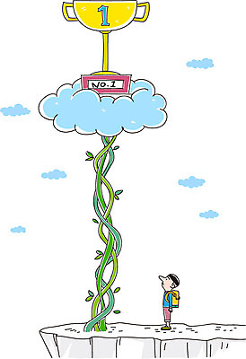 구름 학생 교육 남자 줄기 일러스트 책가방 한명 트로피 국내일러스트 AI파일 자연요소 식물 1 가방 사람 상_우승 파일형식 벡터