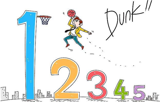 1 남자 2 일러스트 비즈니스 농구공 3 한명 빌딩 성인 숫자 비즈니스맨 4 농구대 5 덩크슛 국내일러스트 AI파일 문자 공 농구 사람 건물 직장인 골대 파일형식 벡터