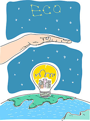 손 별 일러스트 빌딩 신체부위 자연보호 환경 그린캠페인 에코 전구모양 지구모양 그린슈머 국내일러스트 AI파일 자연요소 모양 지구 캠페인 전구 자연 사람 건물 보호 파일형식 벡터