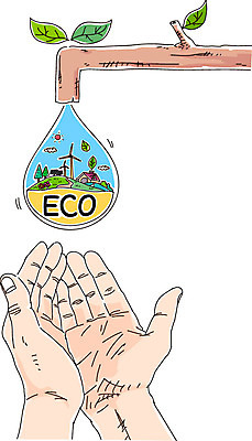 나무 구름 손 일러스트 나뭇잎 신체부위 태양 자연보호 환경 그린캠페인 물방울 나뭇가지 풍력에너지 에코 물절약 그린슈머 국내일러스트 AI파일 자연요소 식물 캠페인 잎 자연 사람 절약 그린에너지 보호 파일형식 벡터