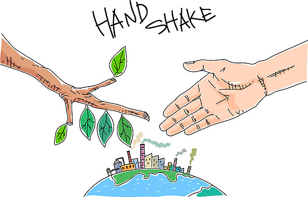 손 일러스트 공장 나뭇잎 악수 빌딩 신체부위 환경 나뭇가지 지구모양 국내일러스트 AI파일 모양 나무 지구 잎 공업 사람 손짓 건물 파일형식 벡터