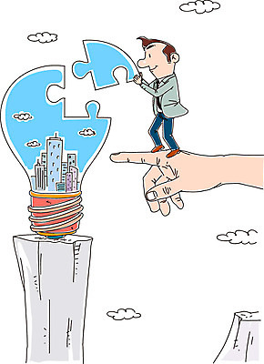 구름 손 남자 일러스트 비즈니스 아이디어 한명 빌딩 성인 신체부위 경제 비즈니스맨 국내일러스트 AI파일 자연요소 1 컨셉 사람 건물 직장인 파일형식 벡터