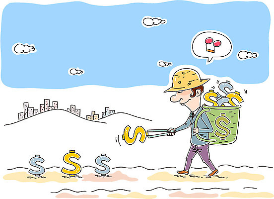 구름 남자 일러스트 비즈니스 집게 한명 빌딩 성인 경제 달러 비즈니스맨 줍기 국내일러스트 AI파일 자연요소 1 돈 모션 사람 건물 직장인 파일형식 벡터