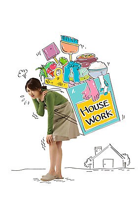 편집이미지 여자 40대 가사 밥 양말 스트레스 주택 합성일러스트 한명 성인 고통 한국인 찌개 빗자루 고무장갑 시장바구니 이미지편집 AI파일 1 감정 음식 중년 장갑 사람 동양인 건물 바구니 청소도구 고무 파일형식 벡터