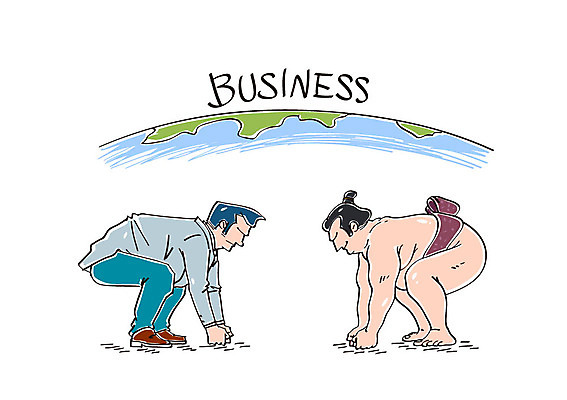 남자 일본문화 일러스트 비즈니스 성인 두명 일본 일본전통 스모 스모선수 국내일러스트 AI파일 동양문화 전통 아시아 외국문화 운동선수 사람 파일형식 벡터