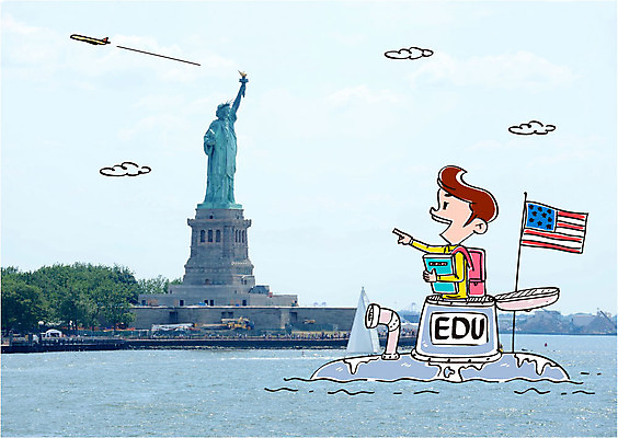 주간 구름 편집이미지 교육 남자 어린이 비행기 책가방 합성일러스트 한명 야외 책 미국 성조기 잠수함 자유의여신상 이미지편집 AI파일 자연요소 1 북아메리카 가방 항공교통 대중교통 사람 세계문화유산 국기 파일형식 벡터