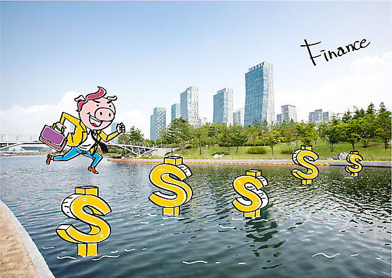 주간 나무 편집이미지 남자 서류가방 비즈니스 합성일러스트 한명 빌딩 성인 야외 경제 강 달러 도시 돼지 비즈니스맨 재정 징검다리 이미지편집 AI파일 자연요소 식물 1 돈 가방 포유류 사람 건물 다리_건축물 직장인 파일형식 벡터