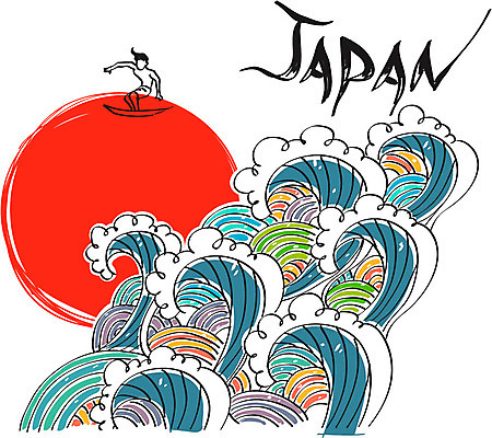 남자 파도 일러스트 한명 성인 태양 일본 서핑 국내일러스트 AI파일 자연요소 1 아시아 바다 사람 수상스포츠 파일형식 벡터