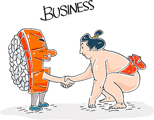 남자 일러스트 비즈니스 악수 한명 성인 경제 일본 초밥 거래 스모 스모선수 국내일러스트 AI파일 1 아시아 운동선수 사람 손짓 일본음식 파일형식 벡터