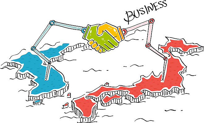 일러스트 비즈니스 악수 사람없음 일본 거래 한반도 일본지도 국내일러스트 AI파일 아시아 지도 손짓 파일형식 벡터