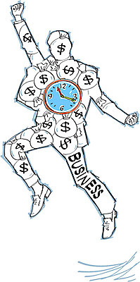 남자 시계 일러스트 비즈니스 한명 성인 달러 점프 비즈니스맨 돈자루 국내일러스트 AI파일 1 돈 모션 사람 직장인 파일형식 벡터