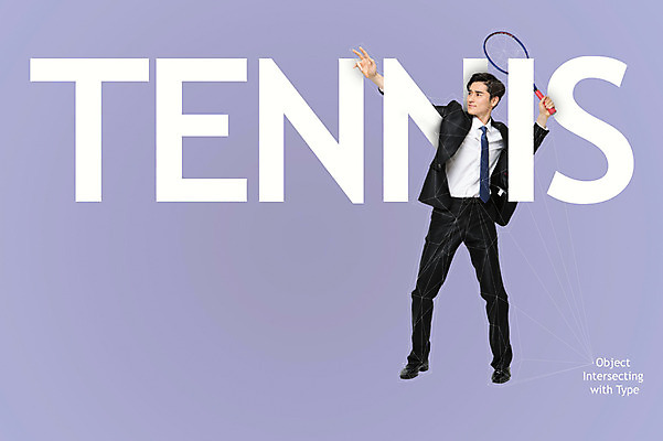 전신 PSD 편집이미지 알파벳 남자 한명 성인 타이포그라피 한국인 테니스 테니스라켓 비즈니스맨 디지털합성 역동적 폴리곤 디지털아트 다이나믹 이미지편집 문자 1 영어 컨셉 비즈니스 사람 동양인 구기 라켓 직장인 파일형식