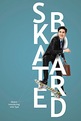 PSD 편집이미지 알파벳 남자 서류가방 한명 정장 성인 타이포그라피 한국인 스케이트보드 비즈니스맨 디지털합성 역동적 폴리곤 디지털아트 이미지편집 문자 1 영어 옷 컨셉 가방 비즈니스 사람 동양인 보드_스포츠 직장인 파일형식