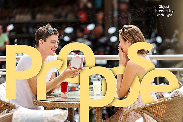 주간 PSD 서양인 편집이미지 커플 알파벳 여자 남자 음료 프로포즈 의자 탁자 성인 타이포그라피 야외 두명 선물상자 디지털합성 폴리곤 디지털아트 이미지편집 자연요소 외국인 문자 영어 가구 관계 선물 사람 상자 파일형식